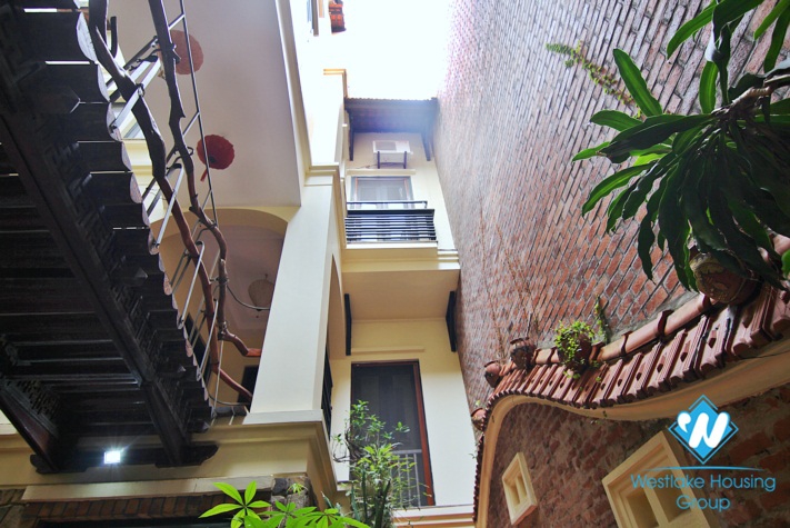 A charming Tay Ho house with nice outdoor space and swimming pool